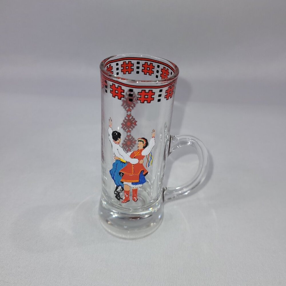 Ukrainian Dance Dauphin Festival Mini Vintage 4" Shot Glass Mug